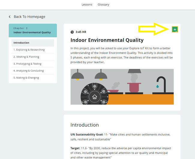 Share content with Google Classroom
